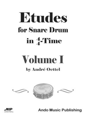 cover image of Etudes for Snare Drum in 4-4-Time--Volume 1
